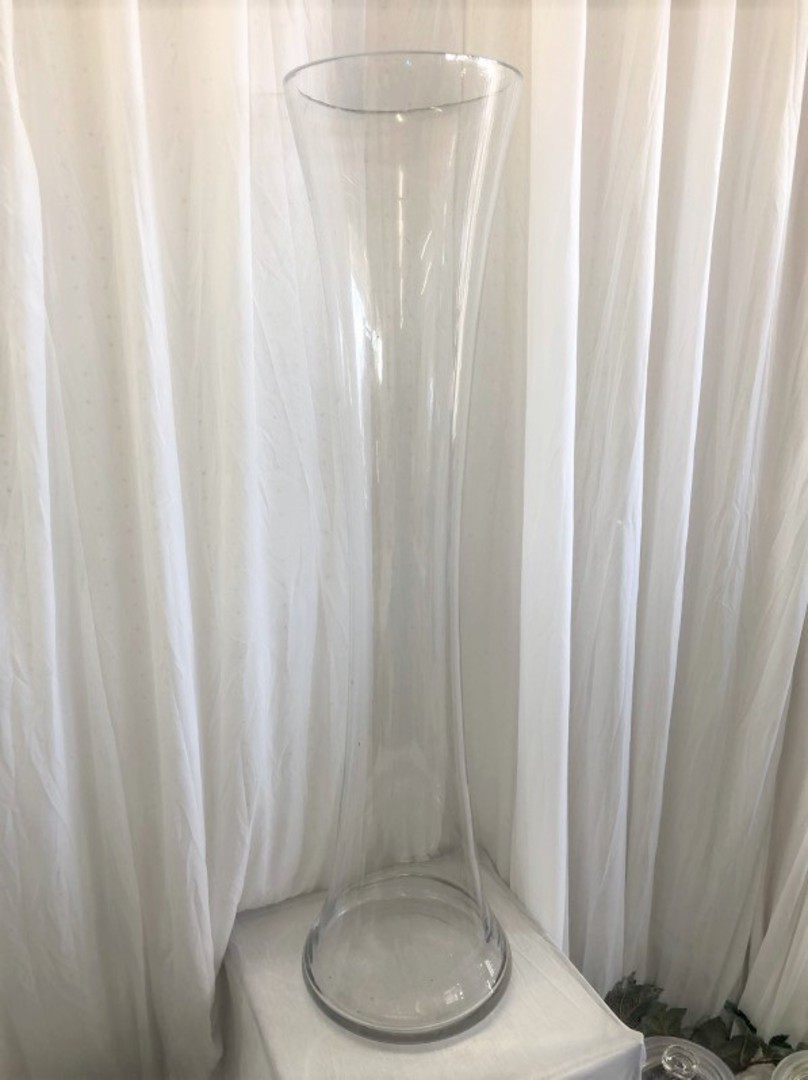 Tall Glass Vase (90cm H) image 0